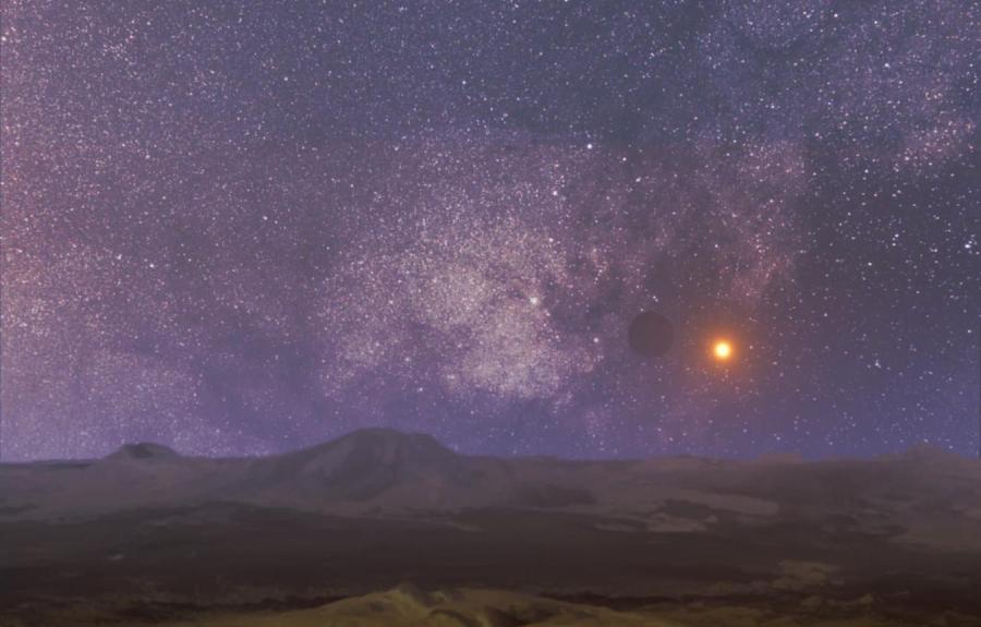 Planetary landscape